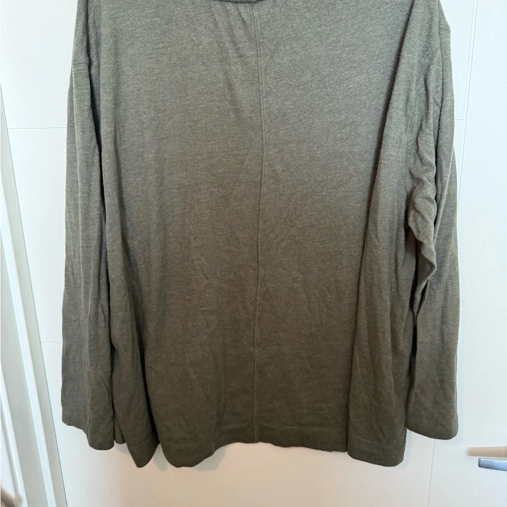 Ava & Viv Olive Knit Top